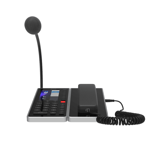 IP Audio Network Paging Microphone